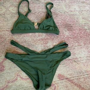 Olive Green Bikini